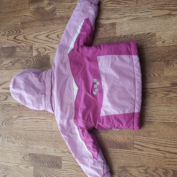 (2T) Etirel Waterproof Color Block Winter Jacket Cozy Outdoor Breathable Athlete - Picture 9 of 9